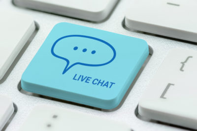 Live chat- sales